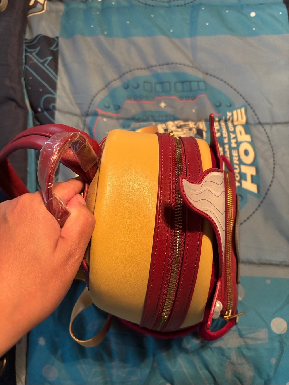 Monsters Inc Pixar Roz Pop! By Loungefly mini backpack NEW WITH TAGS - Picture 4 of 6